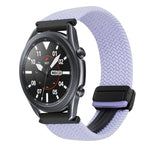 22mm Magnetic Buckle Braided Watch Band, For Samsung Galaxy Gear S3 Frontier, For Samsung Galaxy Watch 3 45mm