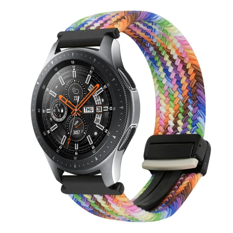 22mmマグネットバックル編み込みウォッチバンド Samsung Galaxy Gear S3 Classic用, Samsung Galaxy Watch 46mm用