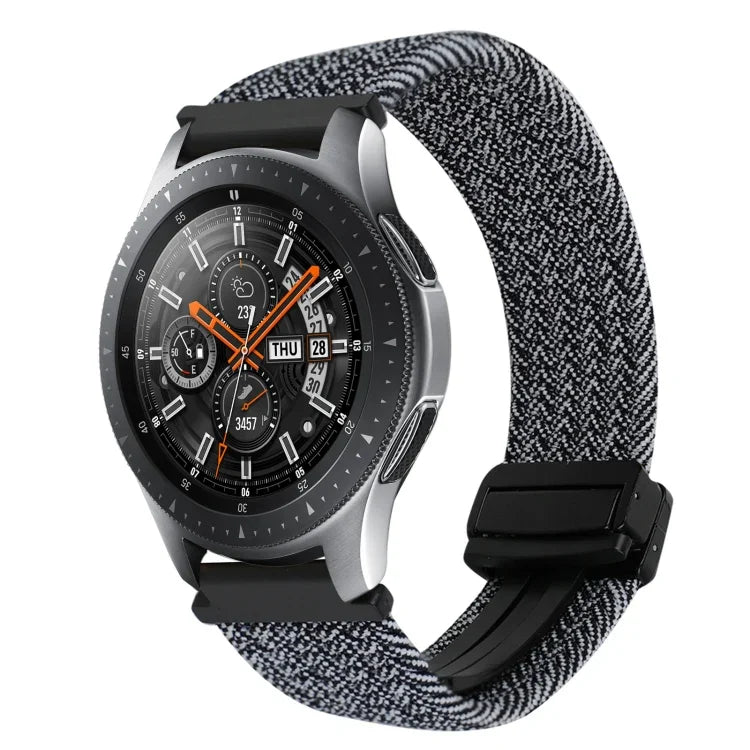 22mmマグネットバックル編み込みウォッチバンド Samsung Galaxy Gear S3 Classic用, Samsung Galaxy Watch 46mm用