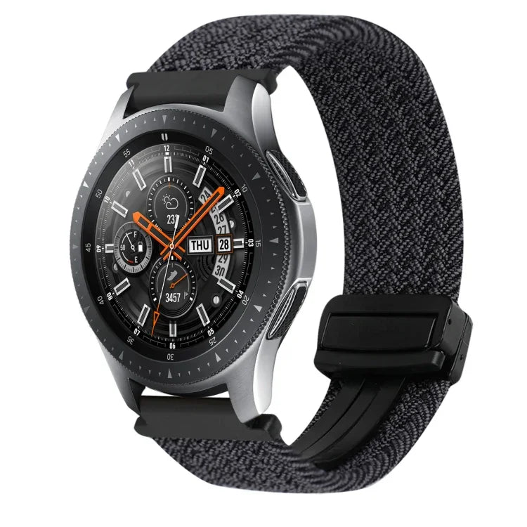22mmマグネットバックル編み込みウォッチバンド Samsung Galaxy Gear S3 Classic用, Samsung Galaxy Watch 46mm用