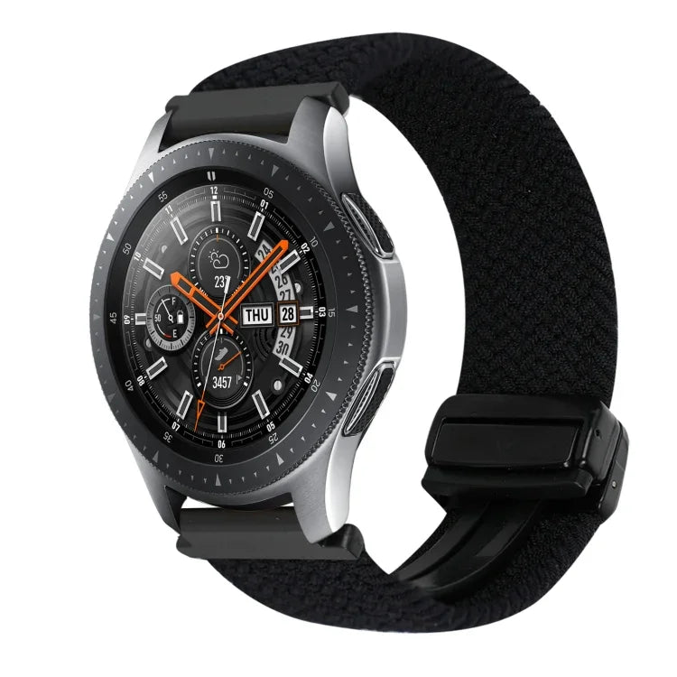 22mmマグネットバックル編み込みウォッチバンド Samsung Galaxy Gear S3 Classic用, Samsung Galaxy Watch 46mm用
