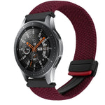 22mmマグネットバックル編み込みウォッチバンド Samsung Galaxy Gear S3 Classic用, Samsung Galaxy Watch 46mm用