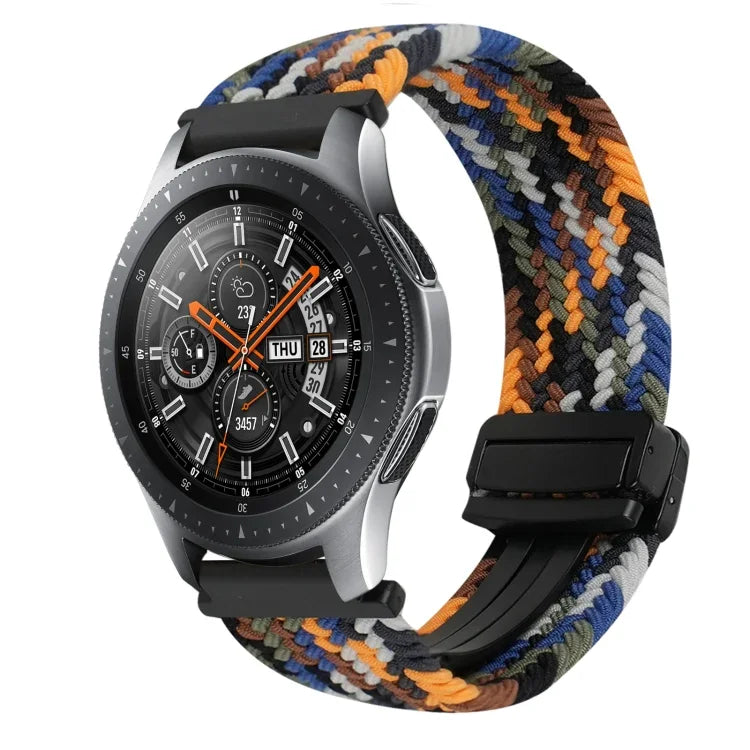 22mmマグネットバックル編み込みウォッチバンド Samsung Galaxy Gear S3 Classic用, Samsung Galaxy Watch 46mm用