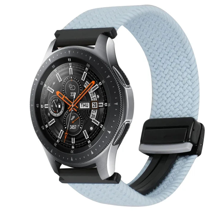 22mmマグネットバックル編み込みウォッチバンド Samsung Galaxy Gear S3 Classic用, Samsung Galaxy Watch 46mm用