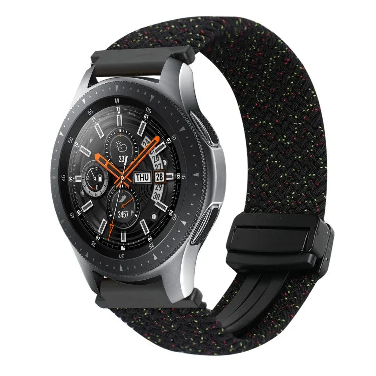 22mmマグネットバックル編み込みウォッチバンド Samsung Galaxy Gear S3 Classic用, Samsung Galaxy Watch 46mm用