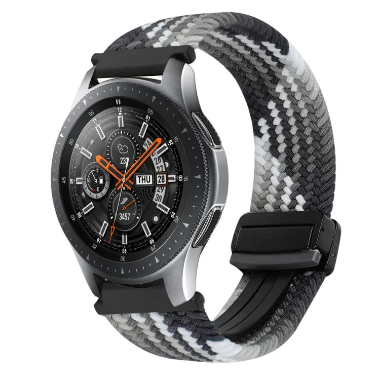 22mmマグネットバックル編み込みウォッチバンド Samsung Galaxy Gear S3 Classic用, Samsung Galaxy Watch 46mm用