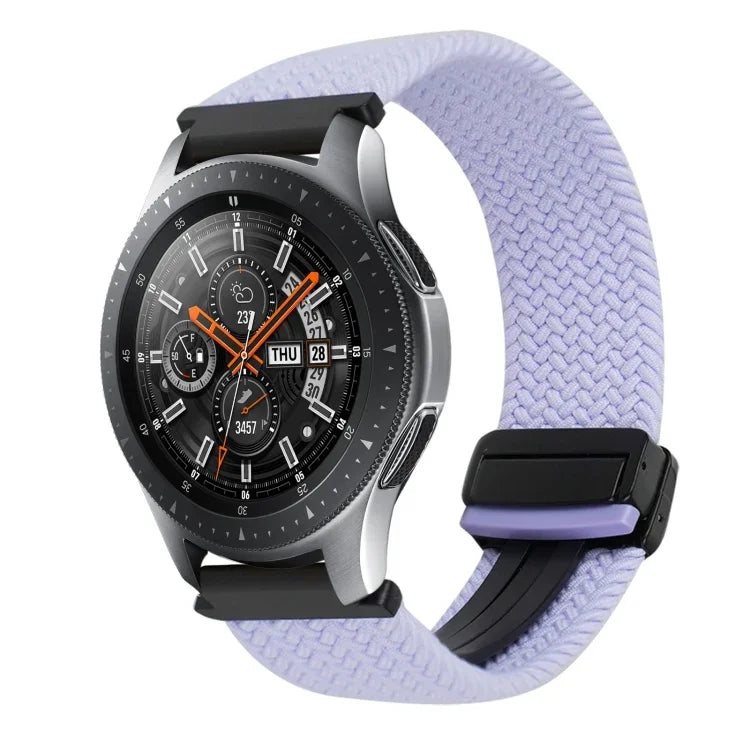 22mmマグネットバックル編み込みウォッチバンド Samsung Galaxy Gear S3 Classic用, Samsung Galaxy Watch 46mm用