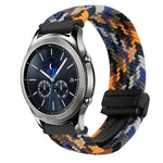 22mmマグネットバックル編み込みウォッチバンド Samsung Galaxy Gear S3 Classic用, Samsung Galaxy Watch 46mm用