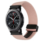 22mm Magnetic Buckle Braided Watch Band, For Samsung Galaxy Gear S3 Frontier, For Samsung Galaxy Watch 3 45mm
