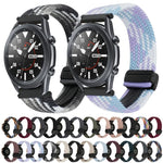22mmマグネットバックル編み込みウォッチバンド Samsung Galaxy Gear S3 Classic用, Samsung Galaxy Watch 46mm用