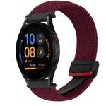 20mmマグネットバックル編み込み時計ベルト、Samsung Galaxy Watch FE 40mm用、Samsung Galaxy Watch 6 Classic用