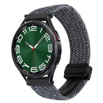 20mmマグネットバックル編み込み時計ベルト、Samsung Galaxy Watch FE 40mm用、Samsung Galaxy Watch 6 Classic用