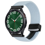20mmマグネットバックル編み込み時計ベルト、Samsung Galaxy Watch FE 40mm用、Samsung Galaxy Watch 6 Classic用