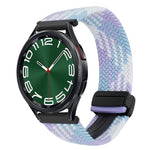20mmマグネットバックル編み込み時計ベルト、Samsung Galaxy Watch FE 40mm用、Samsung Galaxy Watch 6 Classic用