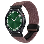 20mmマグネットバックル編み込み時計ベルト、Samsung Galaxy Watch FE 40mm用、Samsung Galaxy Watch 6 Classic用