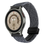 20mmマグネットバックル編み込み時計ベルト、Samsung Galaxy Watch 5 Pro用、Samsung Gear Sport用