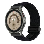 20mmマグネットバックル編み込み時計ベルト、Samsung Galaxy Watch 5 Pro用、Samsung Gear Sport用