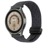 20mmマグネットバックル編み込み時計ベルト、Samsung Galaxy Watch 5 Pro用、Samsung Gear Sport用