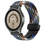 20mmマグネットバックル編み込み時計ベルト、Samsung Galaxy Watch 5 Pro用、Samsung Gear Sport用