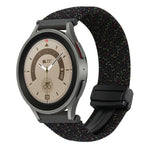 20mmマグネットバックル編み込み時計ベルト、Samsung Galaxy Watch 5 Pro用、Samsung Gear Sport用