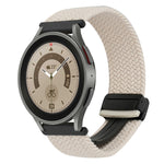 20mmマグネットバックル編み込み時計ベルト、Samsung Galaxy Watch 5 Pro用、Samsung Gear Sport用