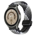 20mmマグネットバックル編み込み時計ベルト、Samsung Galaxy Watch 5 Pro用、Samsung Gear Sport用