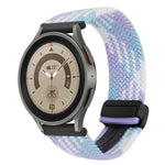 20mmマグネットバックル編み込み時計ベルト、Samsung Galaxy Watch 5 Pro用、Samsung Gear Sport用