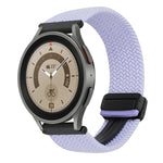 20mmマグネットバックル編み込み時計ベルト、Samsung Galaxy Watch 5 Pro用、Samsung Gear Sport用
