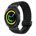 20mmマグネットバックル編み込み時計ベルト、Samsung Galaxy Watch 5 Pro用、Samsung Gear Sport用