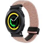 20mmマグネットバックル編み込み時計ベルト、Samsung Galaxy Watch 5 Pro用、Samsung Gear Sport用