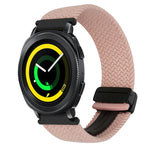 20mmマグネットバックル編み込み時計ベルト、Samsung Galaxy Watch 5 Pro用、Samsung Gear Sport用