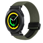 20mmマグネットバックル編み込み時計ベルト、Samsung Galaxy Watch 5 Pro用、Samsung Gear Sport用