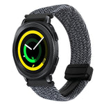 20mmマグネットバックル編み込み時計ベルト、Samsung Galaxy Watch 5 Pro用、Samsung Gear Sport用