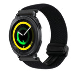 20mmマグネットバックル編み込み時計ベルト、Samsung Galaxy Watch 5 Pro用、Samsung Gear Sport用
