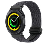 20mmマグネットバックル編み込み時計ベルト、Samsung Galaxy Watch 5 Pro用、Samsung Gear Sport用