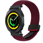 20mmマグネットバックル編み込み時計ベルト、Samsung Galaxy Watch 5 Pro用、Samsung Gear Sport用