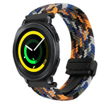 20mmマグネットバックル編み込み時計ベルト、Samsung Galaxy Watch 5 Pro用、Samsung Gear Sport用