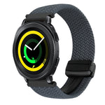 20mmマグネットバックル編み込み時計ベルト、Samsung Galaxy Watch 5 Pro用、Samsung Gear Sport用