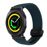 20mmマグネットバックル編み込み時計ベルト、Samsung Galaxy Watch 5 Pro用、Samsung Gear Sport用