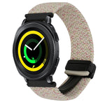 20mmマグネットバックル編み込み時計ベルト、Samsung Galaxy Watch 5 Pro用、Samsung Gear Sport用