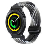20mmマグネットバックル編み込み時計ベルト、Samsung Galaxy Watch 5 Pro用、Samsung Gear Sport用