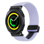 20mmマグネットバックル編み込み時計ベルト、Samsung Galaxy Watch 5 Pro用、Samsung Gear Sport用