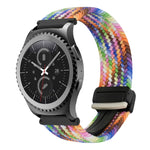 20mm 磁気バックル 編み込み時計ベルト Samsung Gear S2 Classic用 Samsung Galaxy Watch 7用