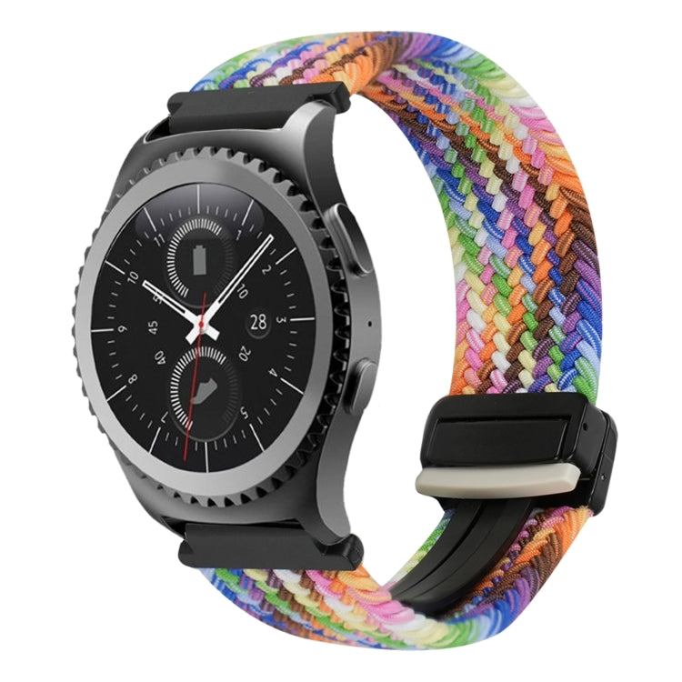 20mm 磁気バックル 編み込み時計ベルト Samsung Gear S2 Classic用 Samsung Galaxy Watch 7用
