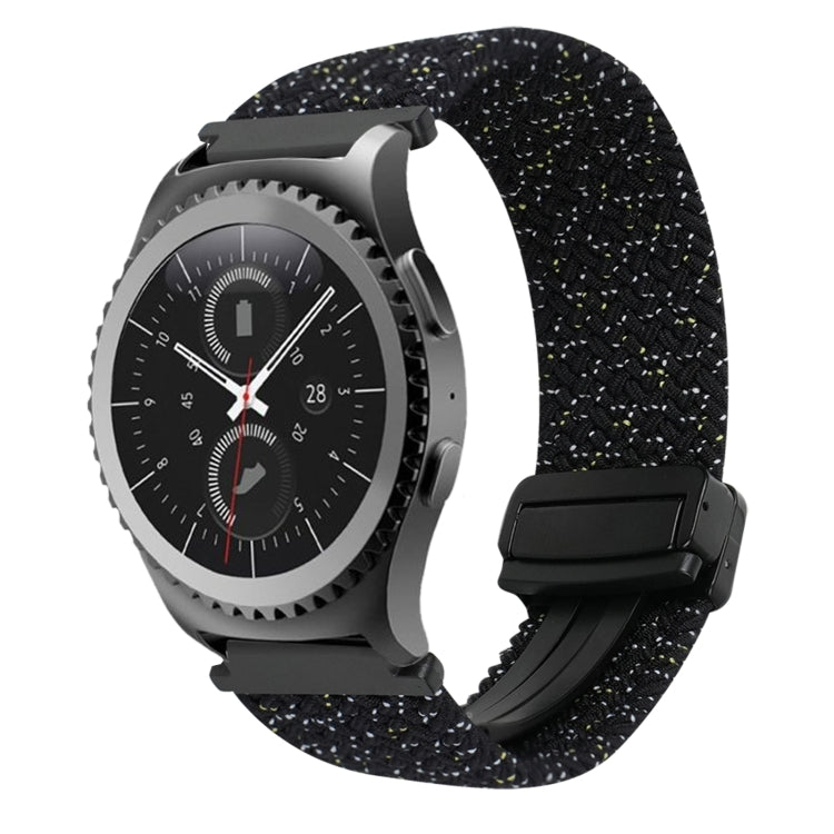 20mm 磁気バックル 編み込み時計ベルト Samsung Gear S2 Classic用 Samsung Galaxy Watch 7用