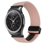 20mm 磁気バックル 編み込み時計ベルト Samsung Gear S2 Classic用 Samsung Galaxy Watch 7用