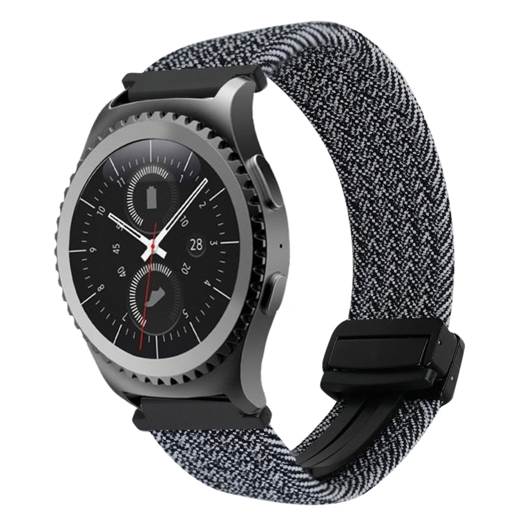 20mm 磁気バックル 編み込み時計ベルト Samsung Gear S2 Classic用 Samsung Galaxy Watch 7用
