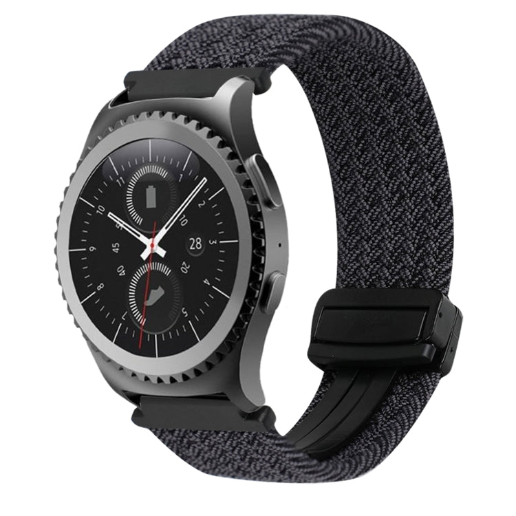 20mm 磁気バックル 編み込み時計ベルト Samsung Gear S2 Classic用 Samsung Galaxy Watch 7用
