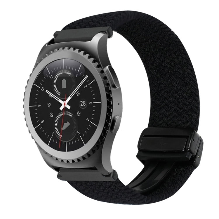 20mm 磁気バックル 編み込み時計ベルト Samsung Gear S2 Classic用 Samsung Galaxy Watch 7用