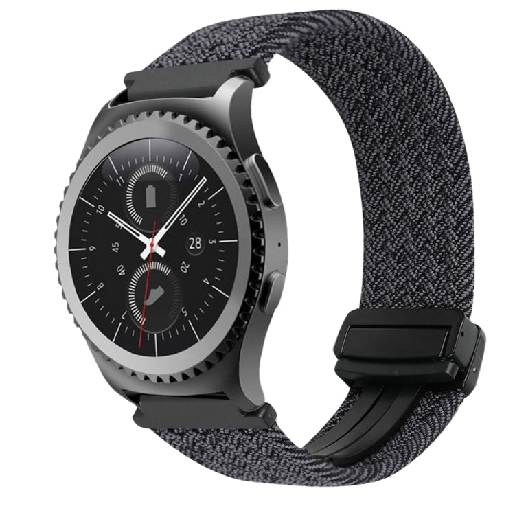 20mm 磁気バックル 編み込み時計ベルト Samsung Gear S2 Classic用 Samsung Galaxy Watch 7用